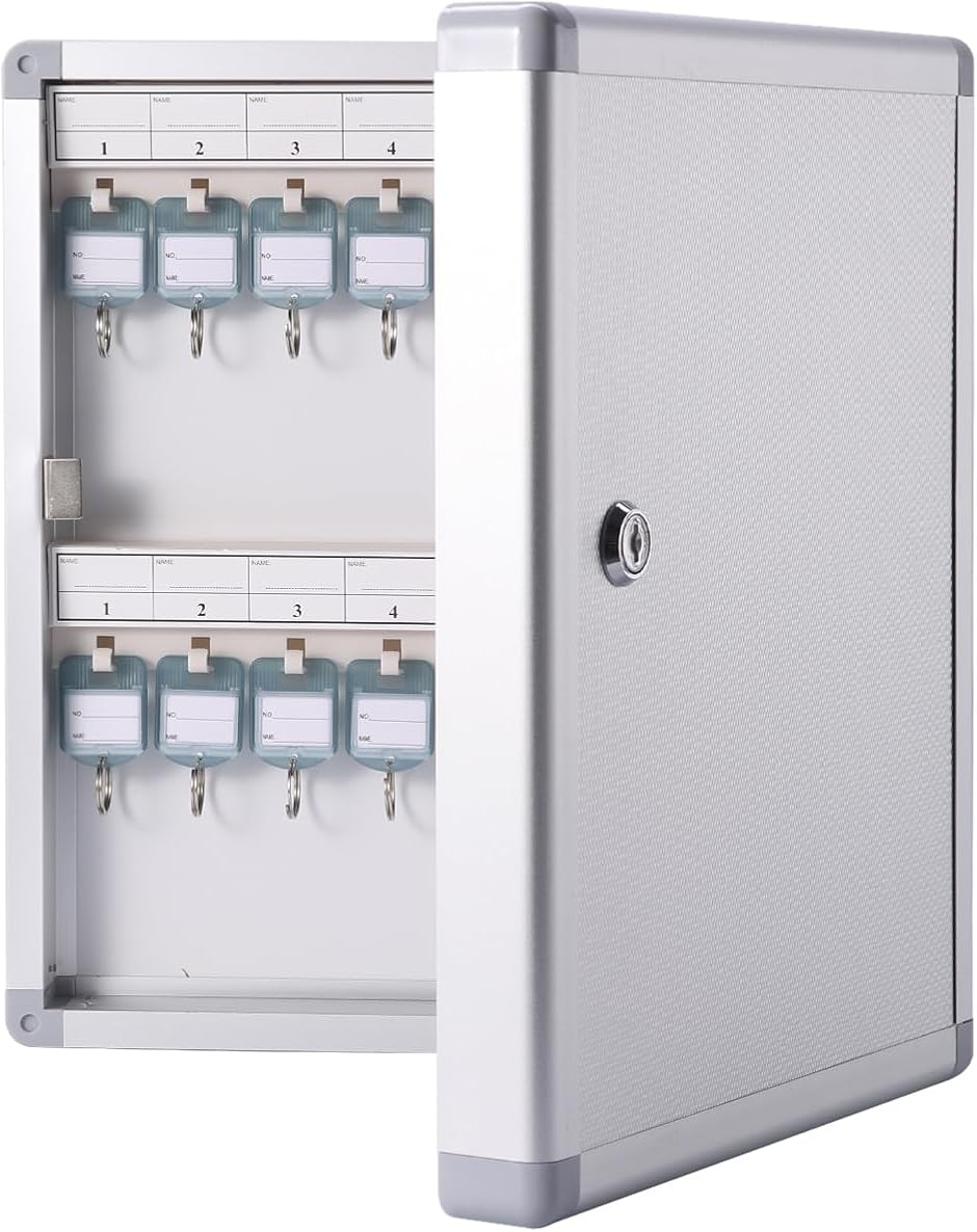 �L�[�{�b�N�X �Ǌ|�� keybox �����[ ���b�N�t�� ��� ������ �Ɩ��p �I�t�B�X 32�L�[ (�V���o�[,  32���e)