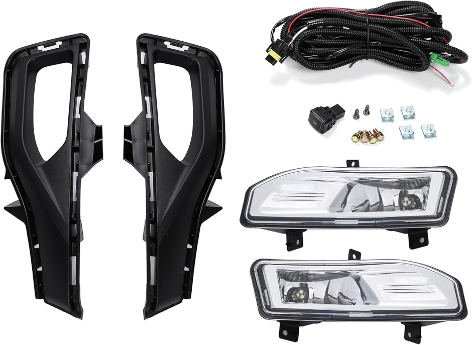 日産 用 リーフ ZE1 LED フォグランプ フロント 左右 フルセット