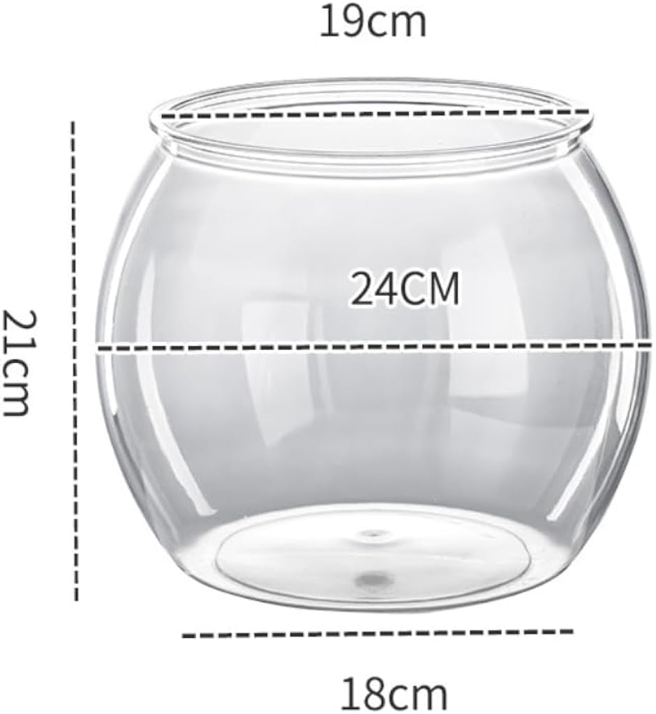 金魚鉢 アクリル水槽 透明 メダカ 苔 アクアリウム 水草 飼育水槽 睡蓮