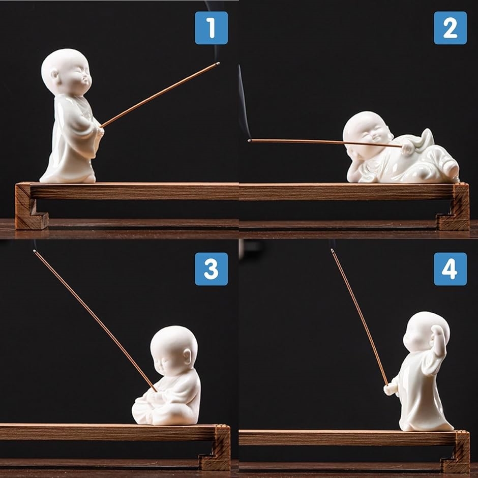 お香立て 可愛い 線香立て おしゃれ かわいい 仏像 インセンスホルダー