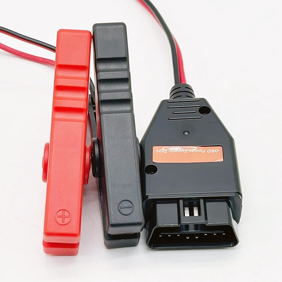 【Yahoo!ランキング1位入賞】車 バッテリー 交換 OBD2 メモリー バックアップ アダプター セーバー コネクタ 接続 クランプ 関連画像3