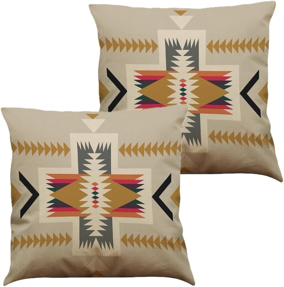 �N�b�V�����J�o�[ 45x45cm ���l�� �k�� 2���Z�b�g ������� �􉽊w �͗l (type B,  45cmx45cm(2 ���g))