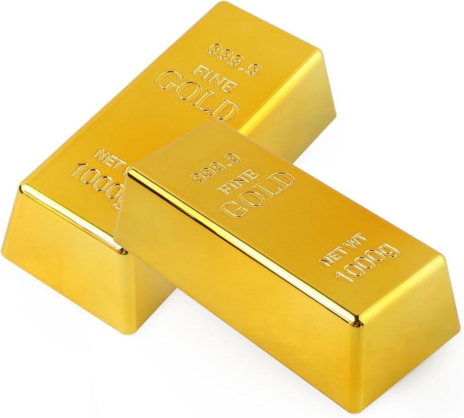 10枚インゴット【レプリカ】　インテリア雑貨　GOLD ゴールド　999.9 Amazon.co.jp: インゴット レプリカ 800g ゴールドバー