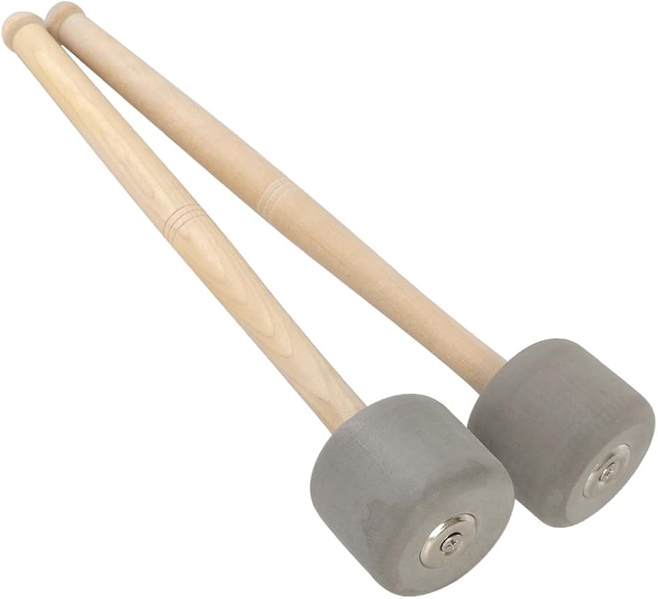 AllBright バスドラムマレット パーカッションマレット 演奏 木製 大