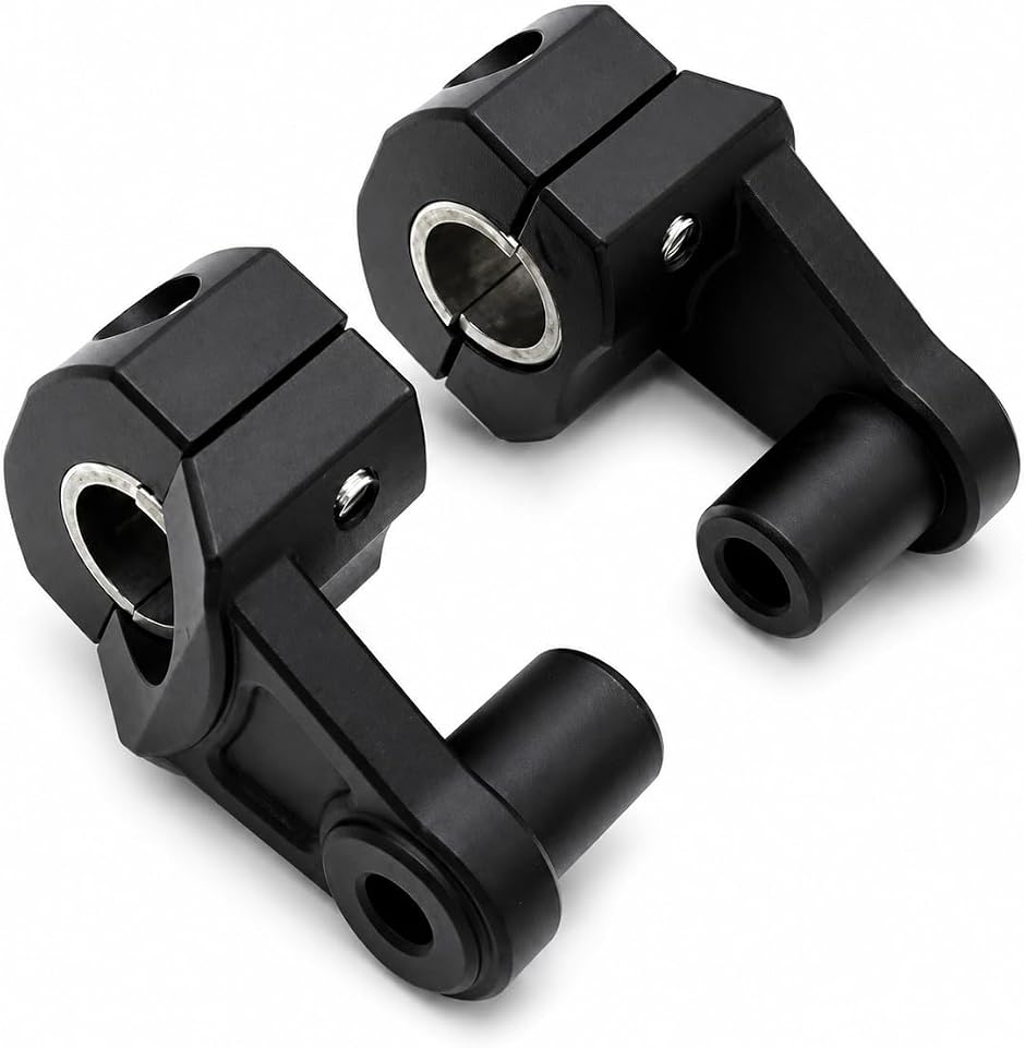 バイク ハンドルポスト 直径 22mm/28mm 汎用 オートバイ ハンドルバー 