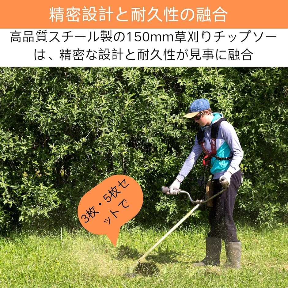 草刈り機の刃 チップソー 草刈り機用交換チップ...の詳細画像1