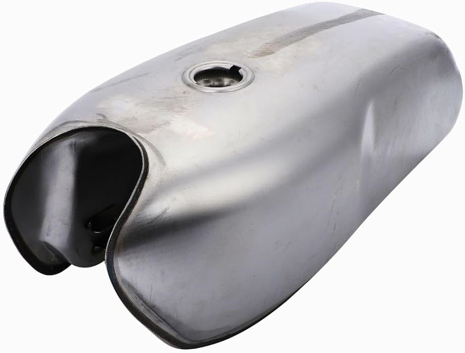 新品未使用汎用バイクアルミタンク　アメリカン　カフェレーサーなどなど Amazon | Baohatsu バイク 汎用 ガソリンタンク レトロ 10L 2.6