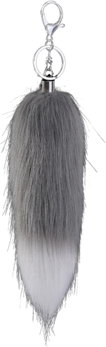 loroPiana グレー ファー キーホルダー loroPiana グレー ファー キーホルダー