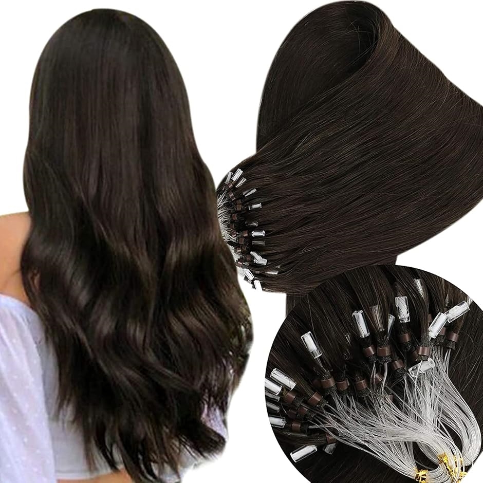 人毛 ring loop hair チップエクステ レミーエクステ カラー