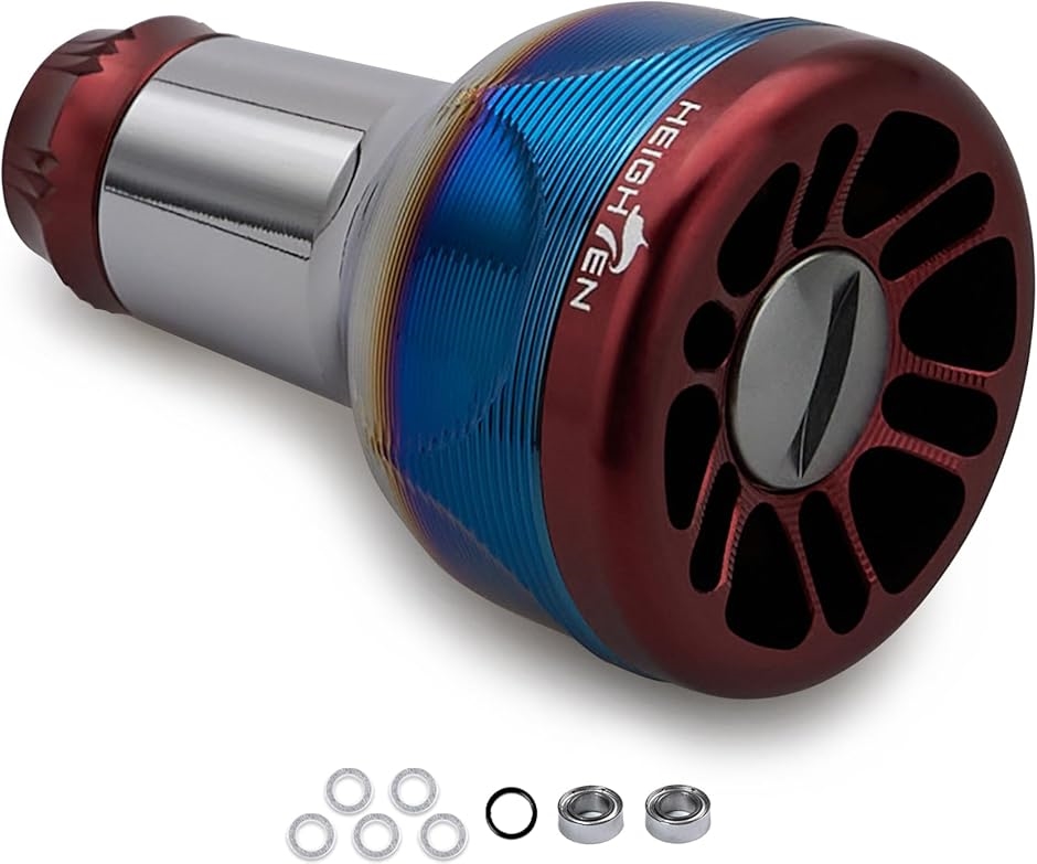 115mm ベイト リール ハンドル 8色 70航空アルミ製 シマノ ダイワ アブ