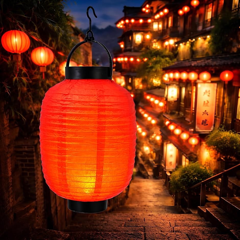 LED ミニ 提灯 ちょうちん DIY可能 紙提灯 ランタン 屋台 居酒屋