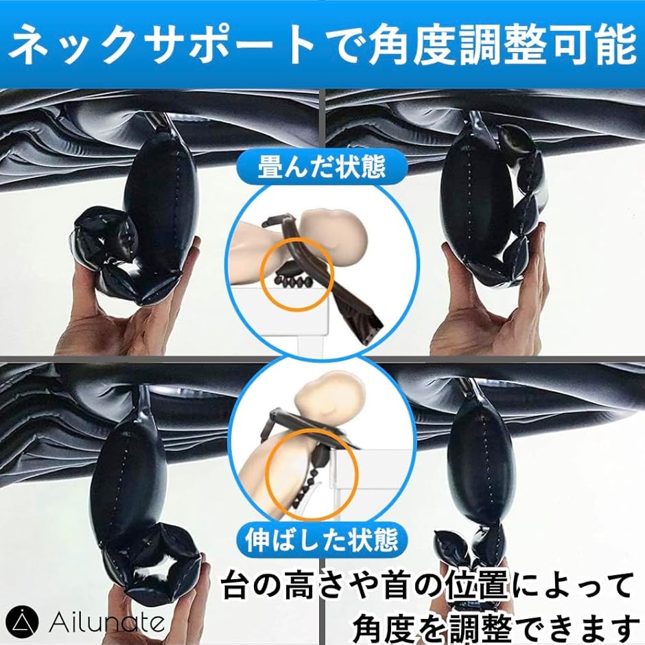 【Yahoo!ランキング1位入賞】シャンプーハット 介護 台 大人 介護用 便利グッズ 洗髪 入院 洗う 訪問介護 看護 (ブラック) 関連画像4
