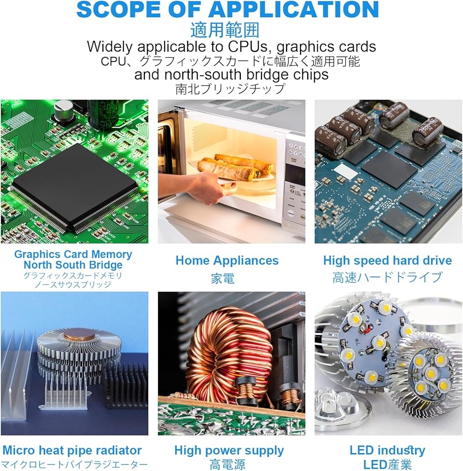 12.8 W/mk サーマルパッド 10x10...の詳細画像3