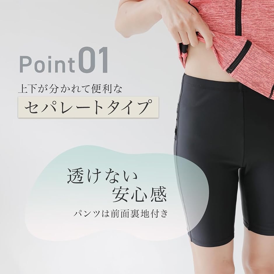 大きいサイズ フィットネス 水着 レディース ...の詳細画像2