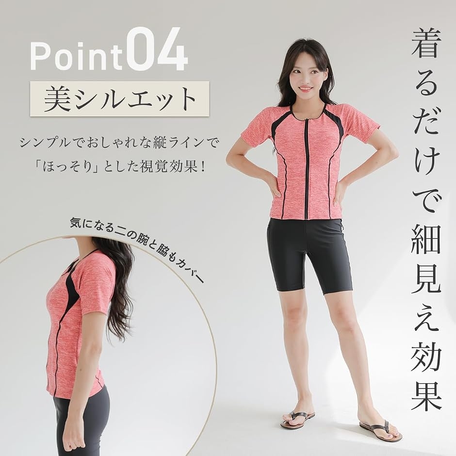 大きいサイズ フィットネス 水着 レディース ...の詳細画像5