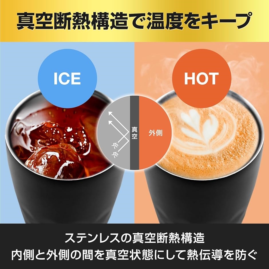 ビールジョッキ タンブラー 真空断熱 ステンレ...の詳細画像2