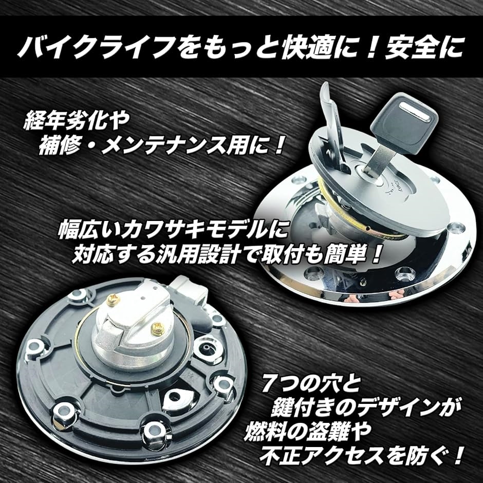 CAP601 キャップ キー付 鍵 ガッポ 燃料タンク 100ミリ 宝永工業