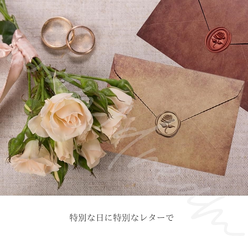 レターセット アンティーク 羊皮紙風(ミキシング,  オールインワン) | ブランド登録なし | 01