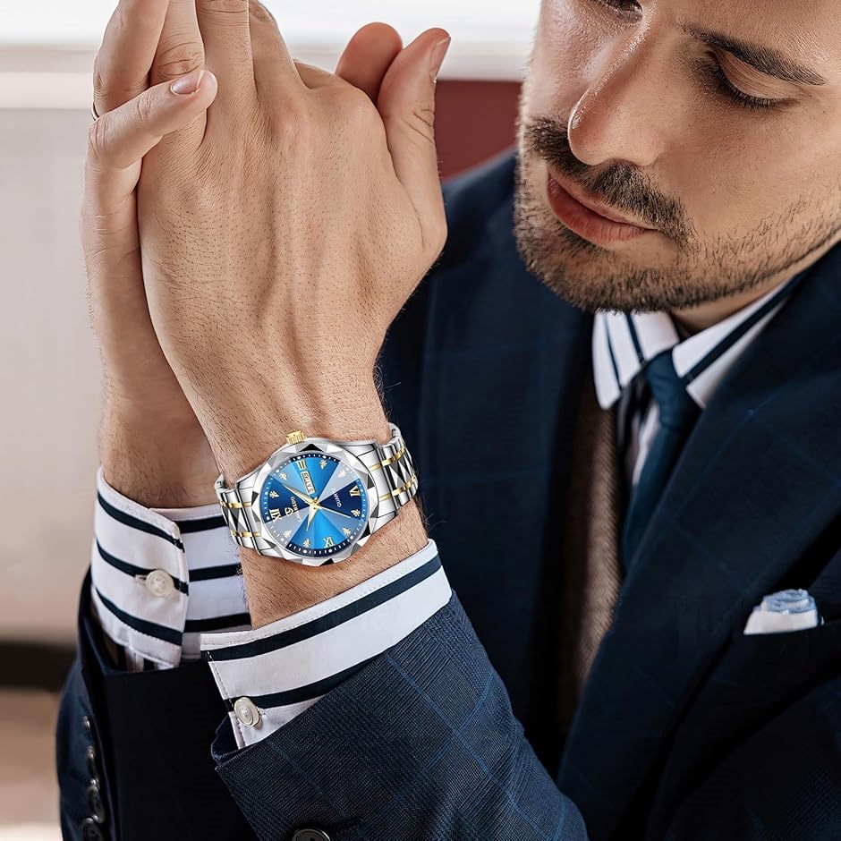 メンズ腕時計 ファッション カジュアル ビジネス 多機能 クロノグラフ