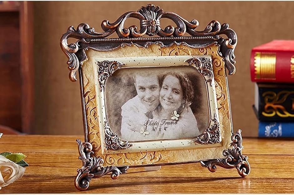 フォトフレーム 木製 写真立て おしゃれ フォトスタンド 写真縦 記念日