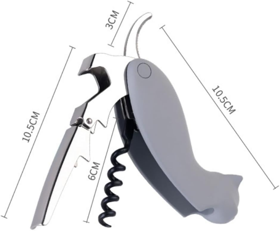 ワインオープナー ソムリエナイフ ネコ 多機能 コルク抜き 栓抜き