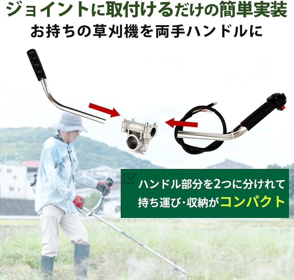 刈払機 部品 ハンドルの商品一覧 通販 - Yahoo!ショッピング
