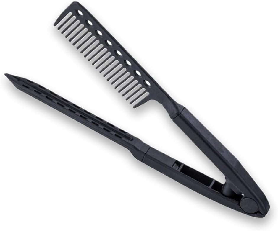 携帯用 ストレート クシ 癖毛 とかすだけでストレートブラシ 縮毛補正