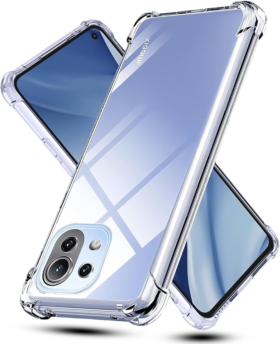 �Ή� Xiaomi 11 Lite 5G �P�[�X�N���A TPU ���^ �y�� MDM(TPU-AZ-2840,  Y8P-JAC-JK446)