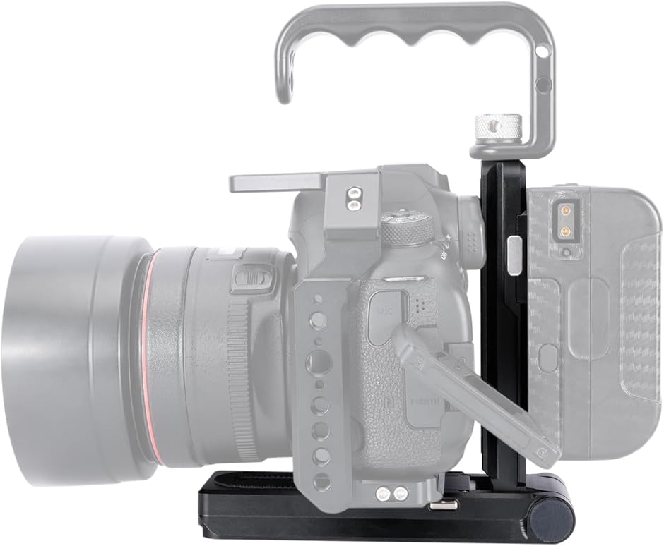 Manfrotto / デジタルカメラアクセサリー 互換品】 折りたたみ式カメラ V-ロック バッテリー Lブラケット