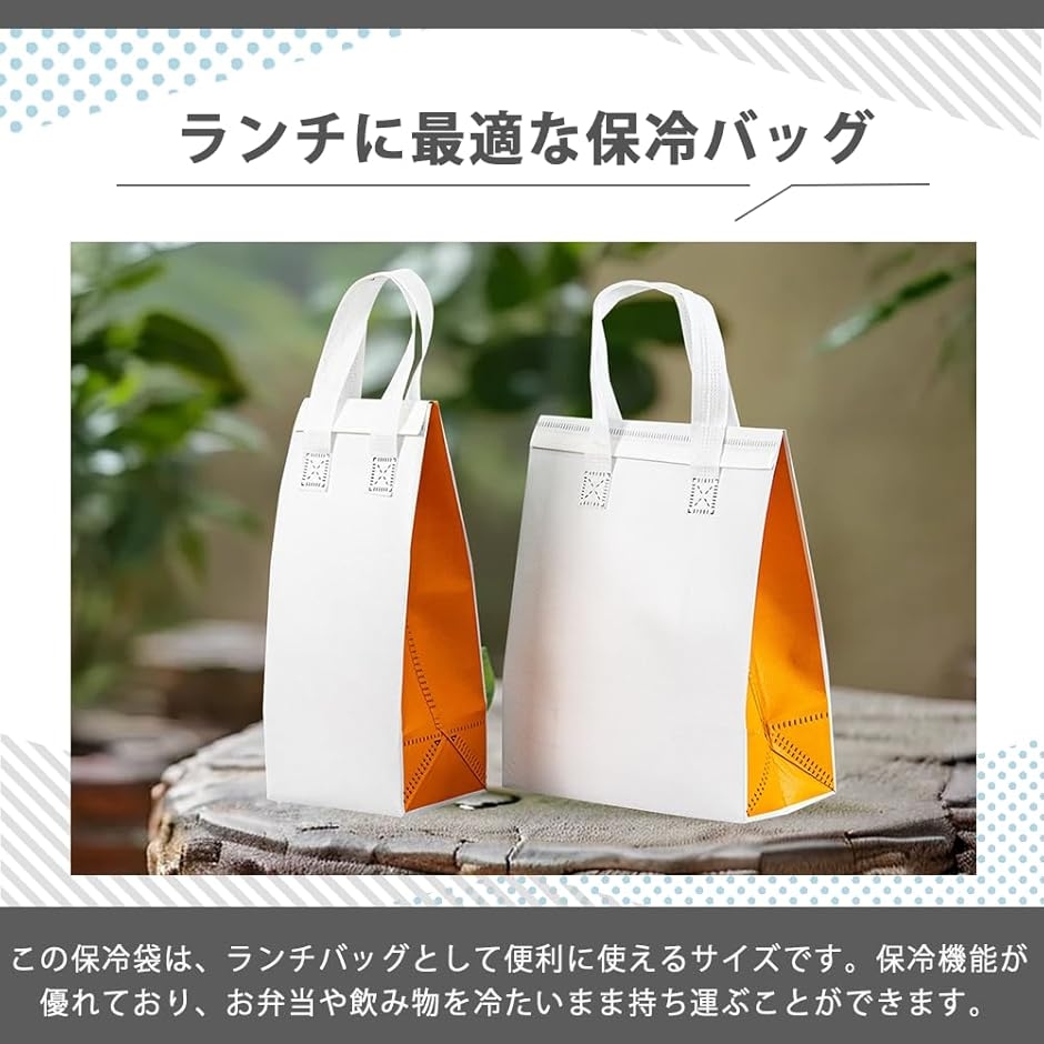 保冷袋 保冷バッグ エコバッグ 使い捨て 保温 ランチバック (10個