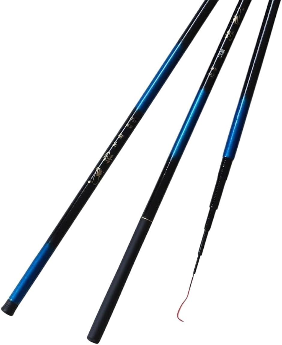 延べ竿 伸縮 コンパクト 超軽量 仕舞寸法約 65cm 携帯型 カーボン