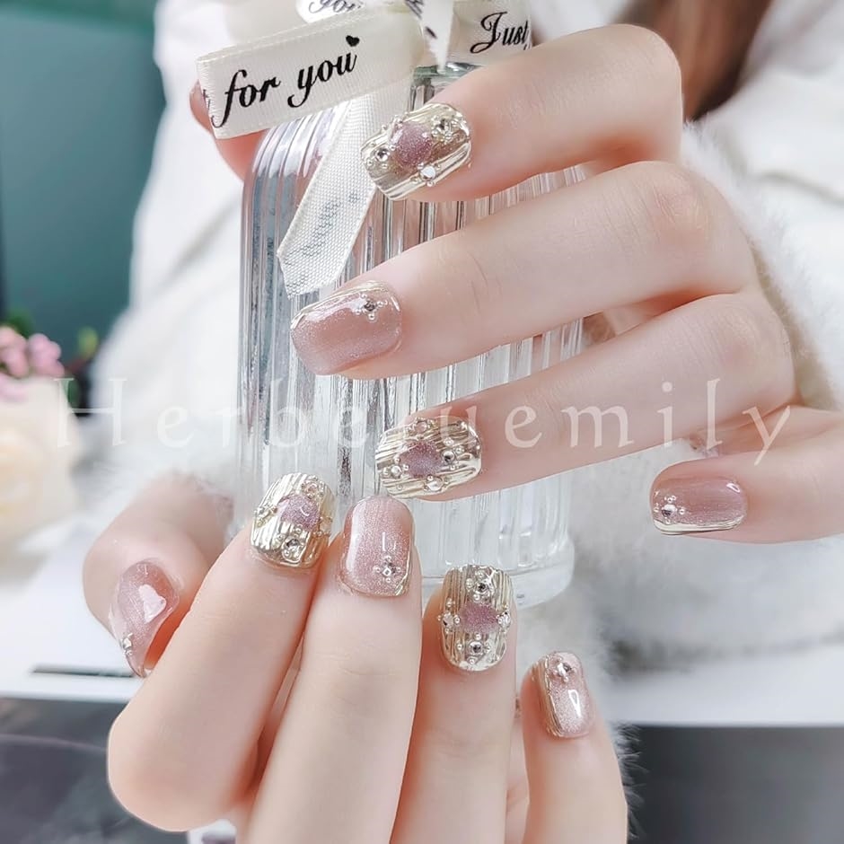 ネイルチップ 貼るだけ 簡単 ジェルネイル セルフネイル 付け爪