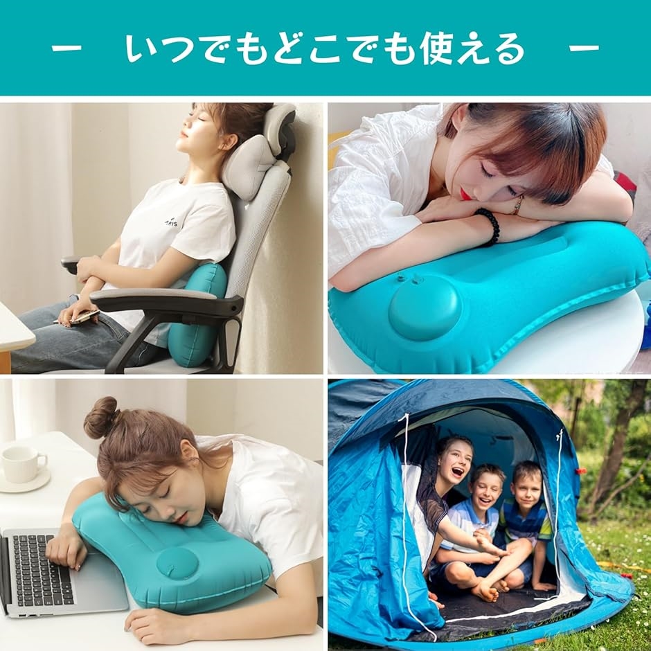 Uccellino 手動ブレス式 アウトドア枕...の詳細画像3