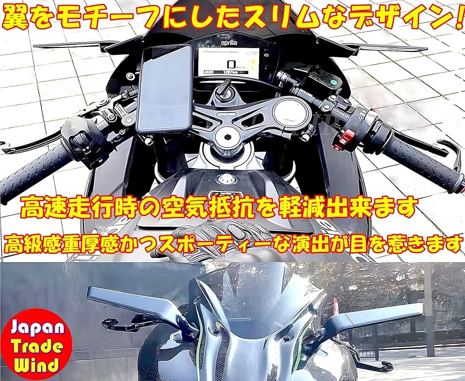 翼 オートバイサイドフェアリング 用 カワサキ 用 ZX-10R 2016 2017 2018