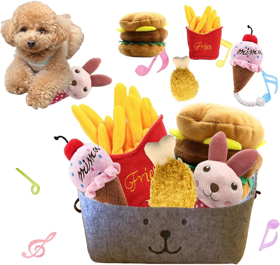 ファストフード ぬいぐるみ ハンバーガーくん 60センチ！ 2点セット ファストフード ぬいぐるみ ハンバーガーくん 60センチ！ 2点