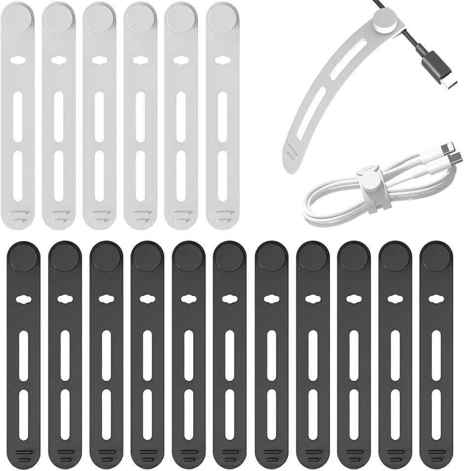 配線カバー 配線モール 40x2.4x1.4cmx10本パック 配線隠し MDM(White