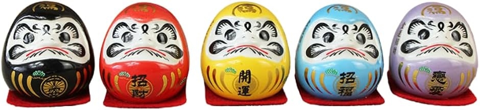 だるま 達磨 置物 ダルマ セラミック 商売繁盛 装飾 ダッシュ