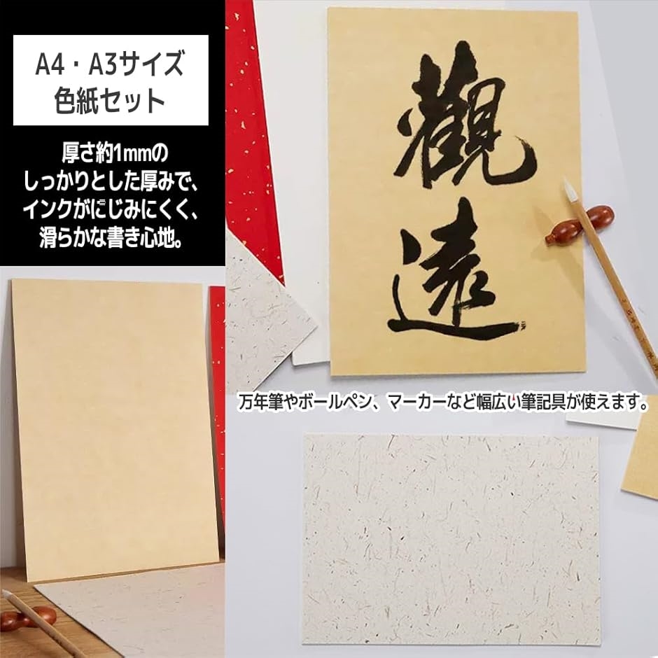 色紙 10枚入 寄せ書き 用紙 サイン色紙(ホワイト, A3) : スピード発送