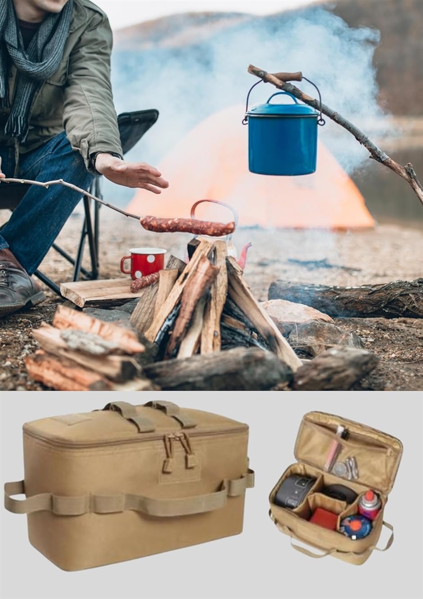 キャンプ 10点 キャンプ用品 ギア 収納 ガス缶 小物入れ ケース 食器 ボックス 収納 10L テント・タープ