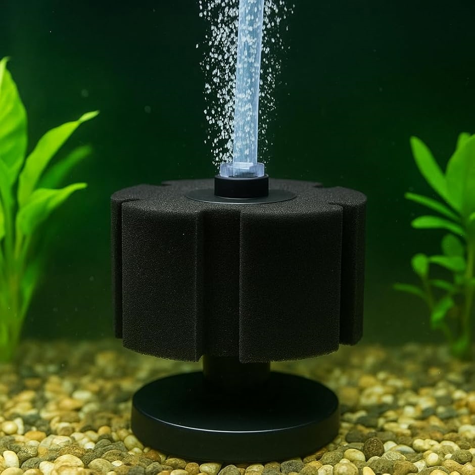 ラブピーシー 水槽フィルター メダカ アクアリウム エアーポンプ エビ