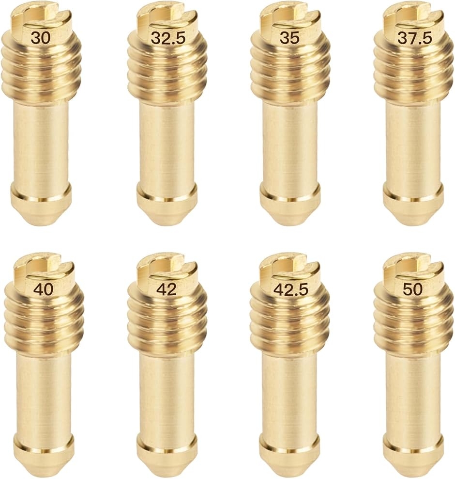 パイロット　まとめ売り　super200等 585 14K 互換品】 パイロットジェットミクニ/大 14X5-B #30-#50 8PCS (14X5