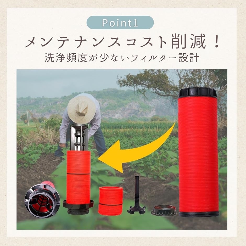 灌漑フィルター ディスクフィルター ウォーターフィルター ろ過 農業