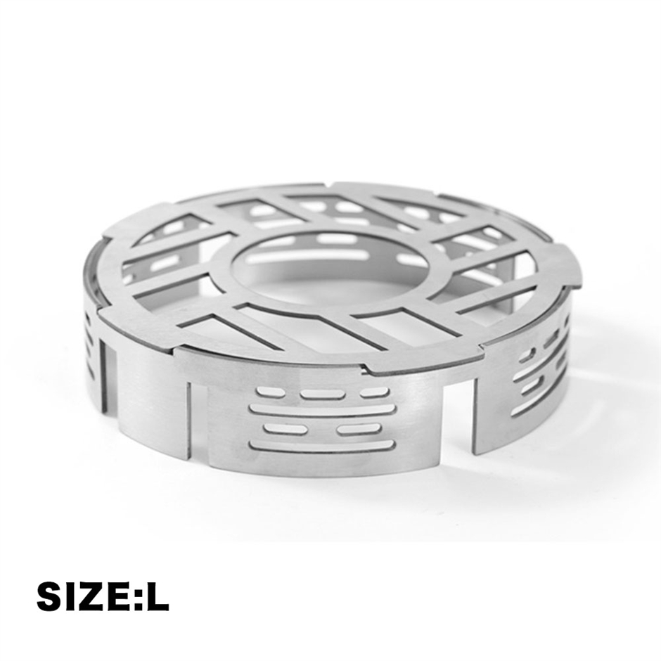 シングルバーナーコンロ用金属部品 Amazon | OD缶 シングルバーナー ガスコンロ 変換アダプター 超小型