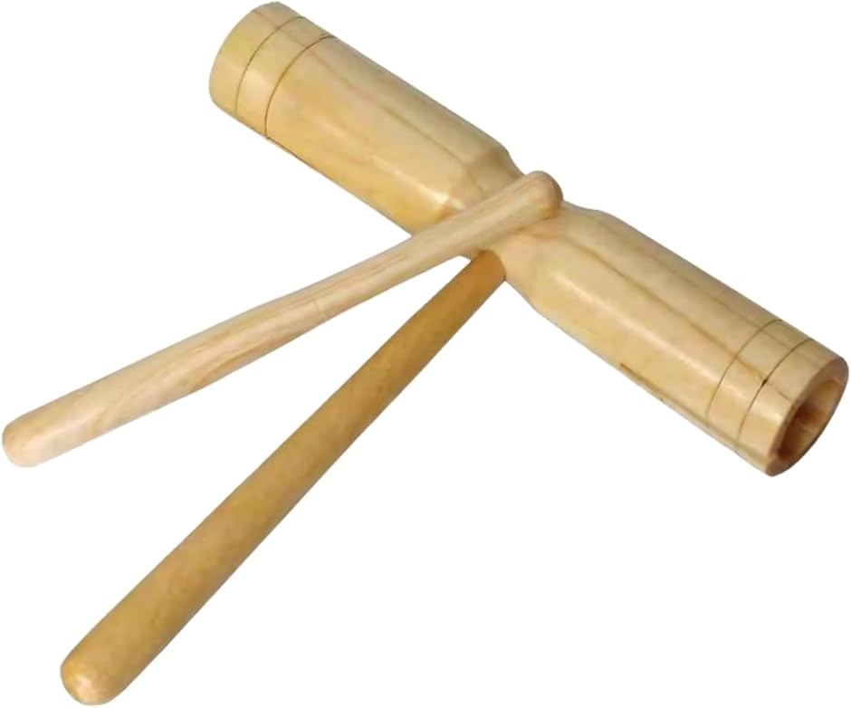 木製ウッドブロック パーカッション楽器 ウッドブロック(ウッドビーター付) OP-HWB01【おまとめ3セット】 [KC