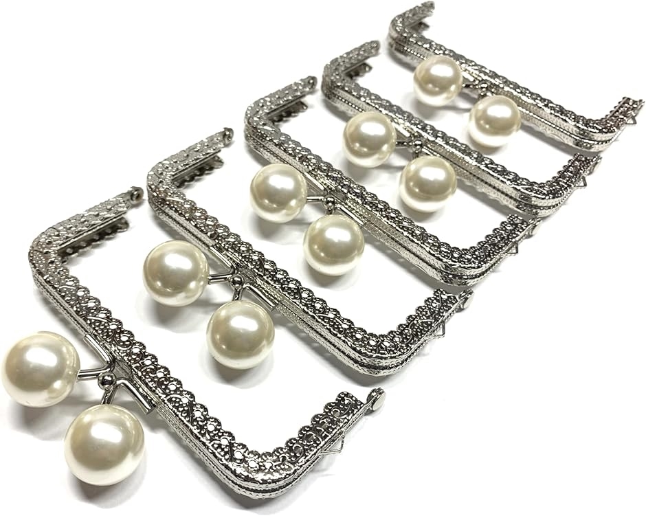 ハンドメイド　シルバー帯リメイク　がま口　バッグ　【訳あり】 ハンドメイド シルバー帯リメイク がま口 バッグ 【訳あり】の
