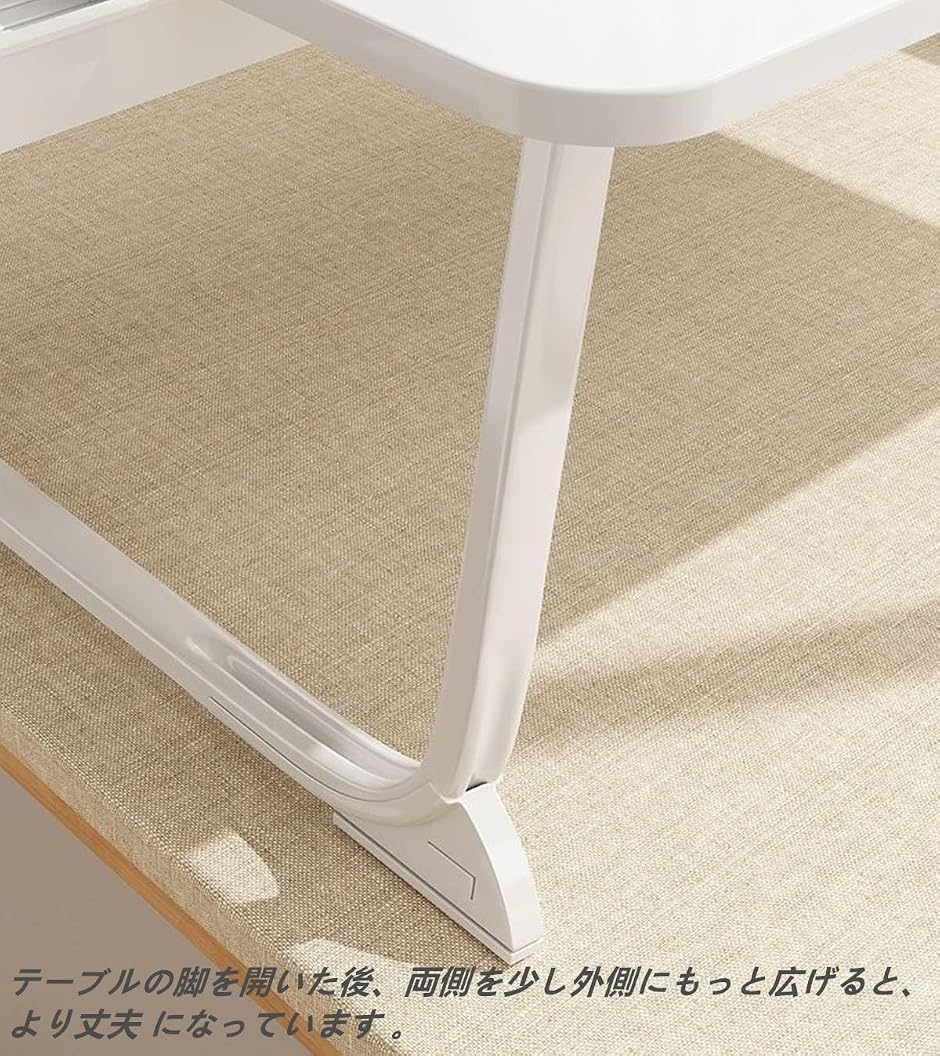 折り畳みテーブルパソコンデスクちゃぶ台 table おりたたみテーブル ベッドテーブル ミニ (ダークブラウン, 長60x幅40cm) 関連画像4