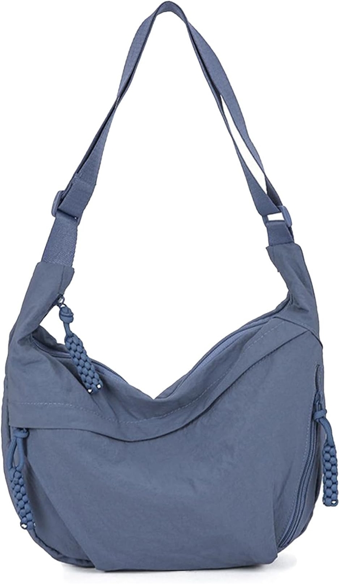 ラウンド ショルダーバッグ 三日月型 ボディバッグ 斜めがけ