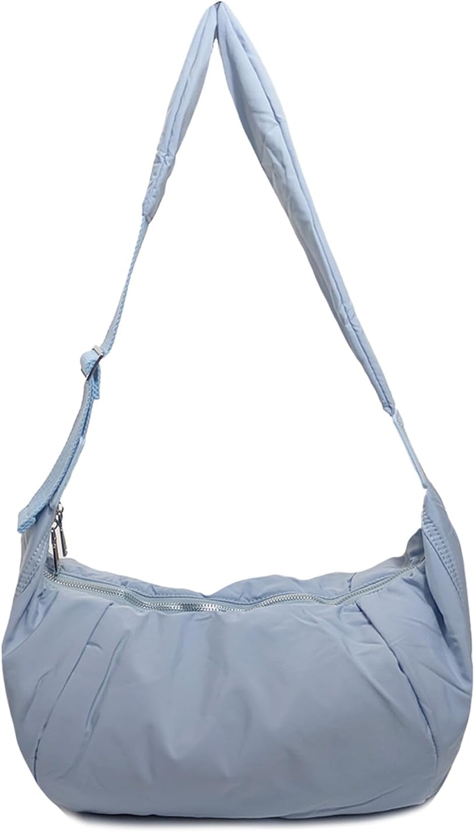 ショルダーバッグ ラウンド 斜め掛け ボディバッグ レディース 三日月