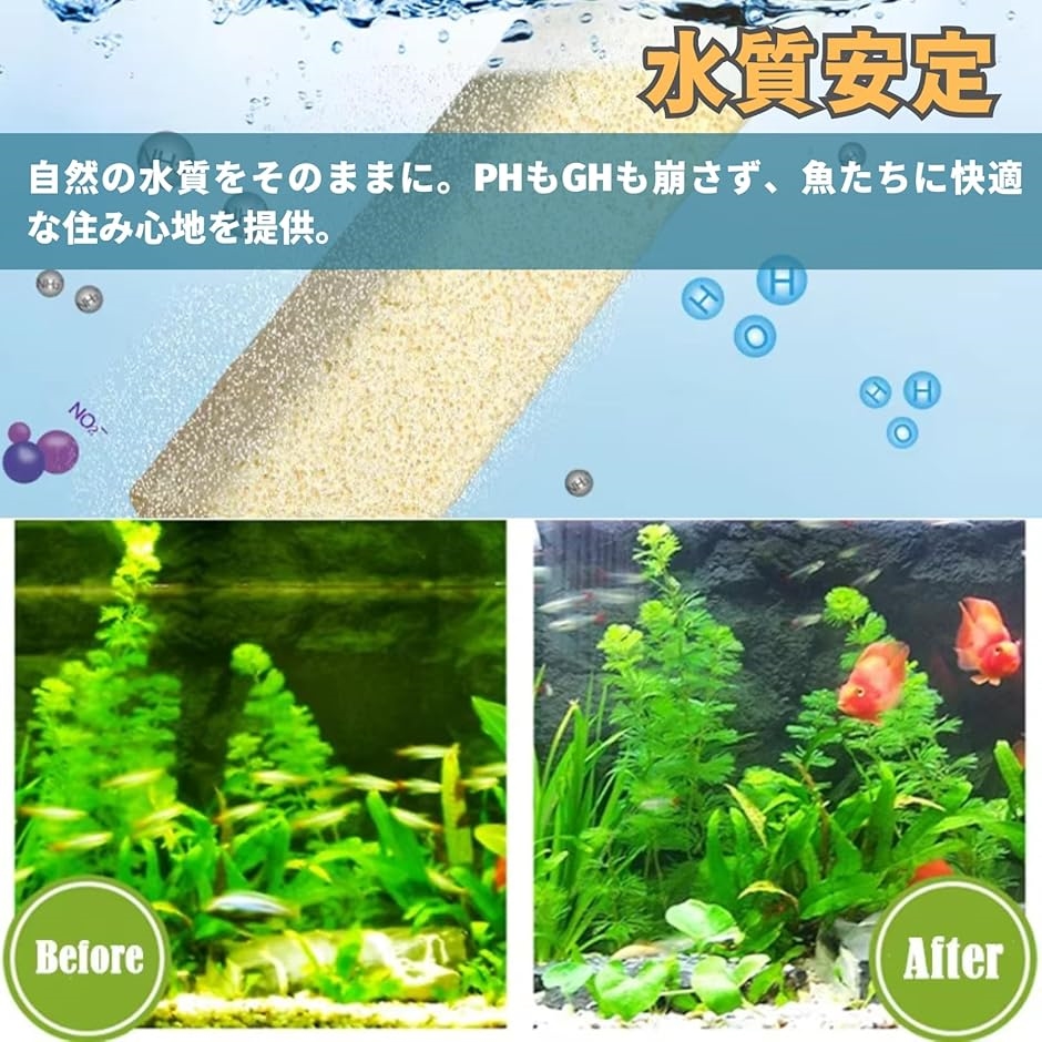 ろ過材 ろ材 水槽用 水族館 小型 多孔質 水質浄化 バクテリア 細菌培養