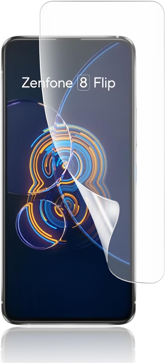 �A���`�O���A �t�B����ASUS ZenFone 8 Flip ZS672KS �ی�t�B���� �� TPU�f�� MDM(WDQ-AJK-0170)
